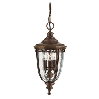 ELSTEAD ENGLISH BRIDLE FE/EB8/M BRB 3Lt Medium Chain Lantern