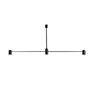 ANTIGO Lampa wisząca Dakata 2 - Czarna 5634