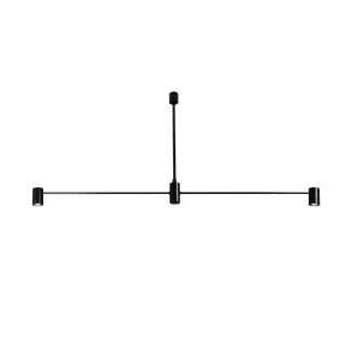 ANTIGO Lampa wisząca Dakata 2 - Czarna 5634