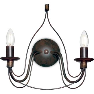 IDEAL LUX CORTE AP2 RUGGINE 057200
