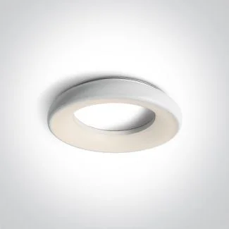 ONE LIGHT 67402/W/W Souvardo biały plafon LED 3000K 25W IP40