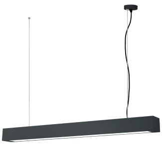 LIGHT PRESTIGE Lampa wisząca Ibros duża 24W CCT IP20 1xLED czarna LP-7001/1P 20 BK-93 24 CCT