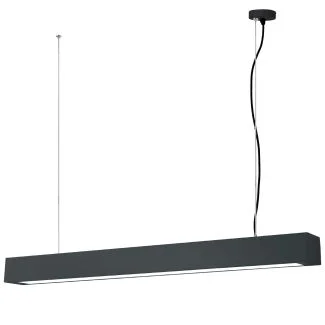 LIGHT PRESTIGE Lampa wisząca Ibros duża 24W CCT IP20 1xLED czarna LP-7001/1P 20 BK-93 24 CCT