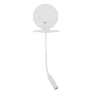 Luces Exclusivas ACACIAS LE42226 LAMPA ŚCIENNA biały