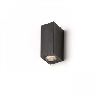 RENDL R12028 KUBI II antracyt 230V LED 2x3W IP54 3000K