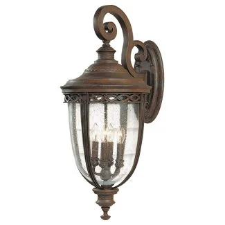 ELSTEAD ENGLISH BRIDLE FE/EB2/XL BRB 4Lt Large Wall Lantern