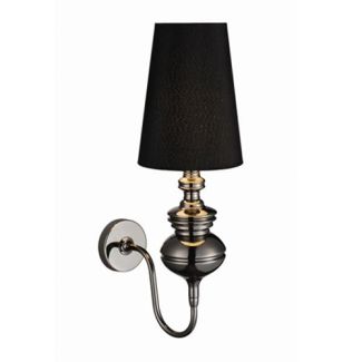 AZZARDO AB7121-1S-BK / AZ0062 Baroco wall (black) Lampa ścienna / kinkiet