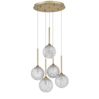 Luces Exclusivas PASTO LE41740 LAMPA WISZĄCA mosiądz