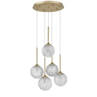 Luces Exclusivas PASTO LE41740 LAMPA WISZĄCA mosiądz