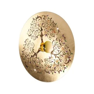 KOLARZ 0417.61XL.V1.3.MU LUNA lampa ścienna złoto 24K