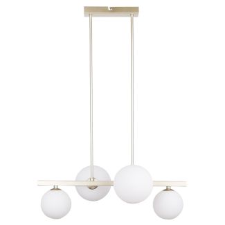 CANDELLUX 34-73426 KAMA LAMPA WISZĄCA 4X28W G9 MOSIĄDZ
