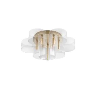 Luces Exclusivas TUNAS LE42743 LAMPA SUFITOWA LED złoty