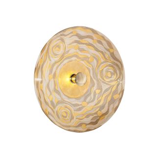 KOLARZ 0415.61L.V1.3.CH LUNA lampa ścienna złoto 24K