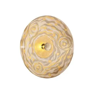 KOLARZ 0415.61L.V1.3.CH LUNA lampa ścienna złoto 24K