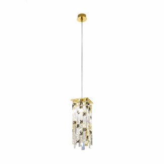 KOLARZ 1314.31M.3.P1.KPTGN PRISMA lampa wisząca złoto 24K
