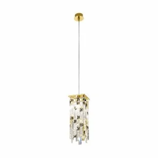 KOLARZ 1314.31M.3.P1.KPTGN PRISMA lampa wisząca złoto 24K