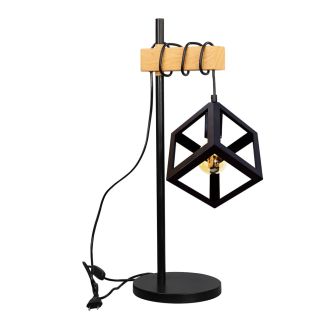 Polux 314598 Lampa stołowa SWEDEN Wood 1xE27