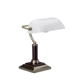 BRILLIANT BANKIR 92679/31 LAMPA STOJĄCA - BIURKOWA