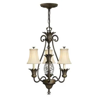 ELSTEAD PLANTATION HK/PLANT3 PZ 3Lt Chandelier