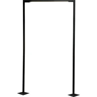 ANTIGO Lampa stojąca ogrodowa Taketa - Antracyt (2140 mm) 9930