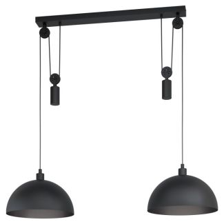 EGLO 43436 LAMPA WINKWORTH 1 OPRAWA WISZĄCA HL/2 E27 SCHWARZ WINKWORTH 1