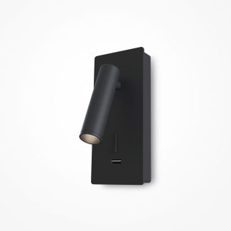 MAYTONI C041WL-L3B3K Mirax lampa ścienna czarny