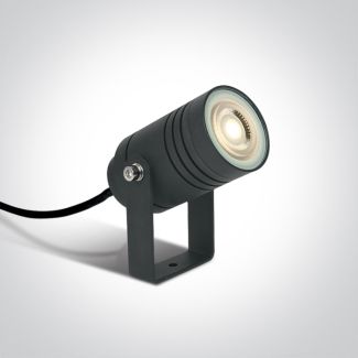 ONE LIGHT 67198G/AN Martino lampa ogrodowa antracyt 35W MR16, GU10 kolec