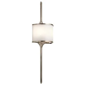 ELSTEAD Mona KL-MONA-L-CLP 2 Light Wall Light - Classic Pewter