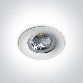 ONE LIGHT 10120G/W/W Symi 3 biała wpuszczana oprawa typu downlight LED IP65 3000K 20W