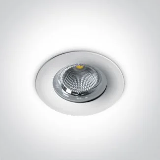 ONE LIGHT 10120G/W/W Symi 3 biała wpuszczana oprawa typu downlight LED IP65 3000K 20W