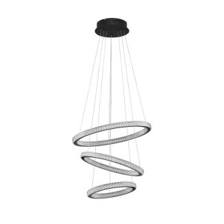 Luces Exclusivas TEPIC LE42822 LAMPA WISZĄCA LED czarny
