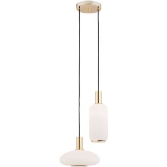 ARGON SAGUNTO 896 lampa wisząca 2 pł. na okrągłej podsufitce