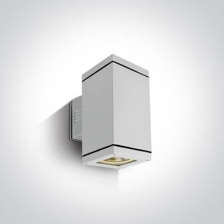 ONE LIGHT 67132A/W Stromi K2 biały zewnętrzny kinkiet 2x75W PAR30 E27