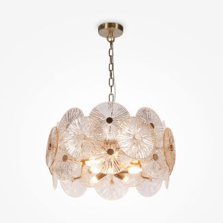MAYTONI Aster MOD007PL-08G Lampa wisząca - kolor Złoty