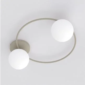 EMIBIG 1633/2 SOPRA 2 MOKKA OPAL LAMPA SUFITOWA