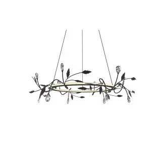 CANDELLUX A0028-320 GIAROS LAMPA WISZĄCA 65 36W LED CZARNY 4000K APETI