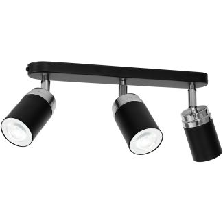 LUMINEX 5147 spot Reno black/chrome 3