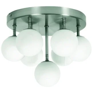 CANDELLUX 97-89314 ETIUDA PLAFON 7XG9/40W 230V NIKIEL MAT