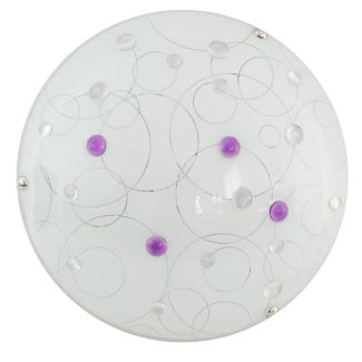 CANDELLUX 13-39125 ASTRO PLAFON 30 1X10W LED 6500K FIOLETOWY