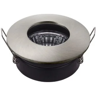 CANDELLUX 2258928 SH-12 SN MR16 SATYNA NIKIEL oczko sufitowe lampa sufitowa HERMETYCZNA IP65 odporna na wilgoć