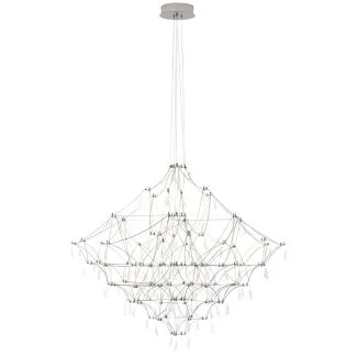 MOOSEE MSE1501100125 lampa wisząca CONSTELATION 77 -  LED, stal szczotkowana