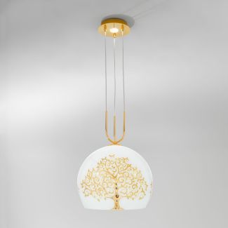 KOLARZ 0392.31+1M.3.AL.GO LUNA lampa wisząca złoto 24K