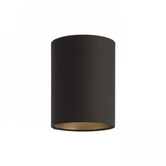 RENDL R11802 RON 15/20 abażur Polycotton czarna/złota folia max. 28W