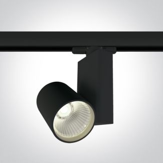 ONE LIGHT 65611NT/B/C Bevino czarny track spot COB LED 4000K 15W