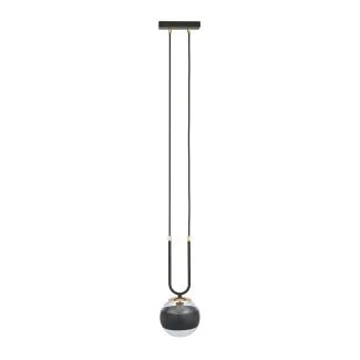 EMIBIG 1113/1 LAMPA WISZĄCA GLAM 1 BLACK/STRIPE