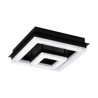 EGLO 99327 LAMPA FRADELO 1 OPRAWA SUFITOWA LED-DL 240X240 SCHWARZ/KRISTALLFRADELO1