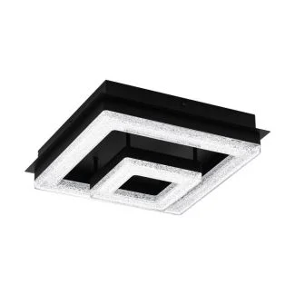 EGLO 99327 LAMPA FRADELO 1 OPRAWA SUFITOWA LED-DL 240X240 SCHWARZ/KRISTALLFRADELO1
