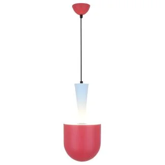 CANDELLUX 50101164 LAMPA WISZĄCA VISBY 1 NIEBIESKI CZERWONY