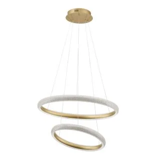 Luces Exclusivas AMECA LE42818 LAMPA WISZĄCA LED złoty