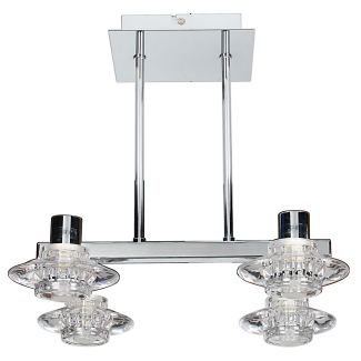 CANDELLUX 94-01880 L&H RASTEK ZWIS SPOTOWY 4X40W G9 CHROM